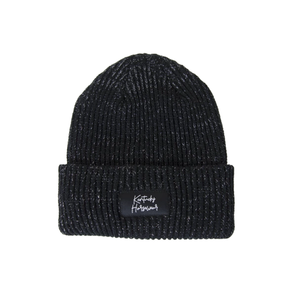 Czapka zimowa Kentucky Glitter - czarna