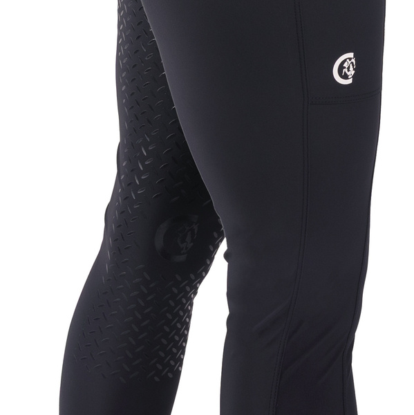 Damskie legginsy Kentucky Classic z pełnym lejem - granatowe