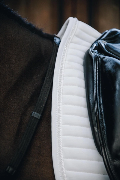 Kentucky czaprak Pearls - biały