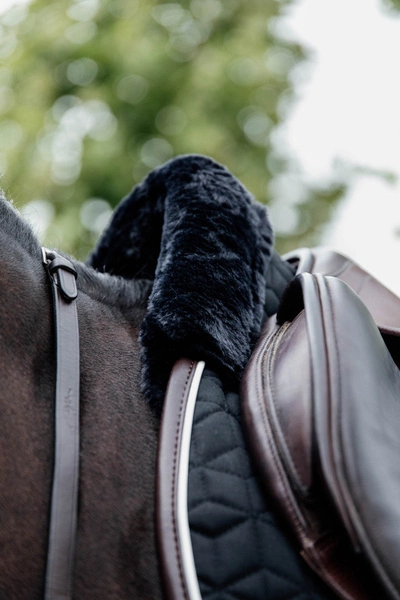 Kentucky czaprak Skin Friendly Star Quilting - czarny