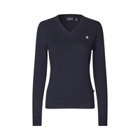 DamskI sweterek Kingsland Classic Ladies V-Neck pullover - granatowy