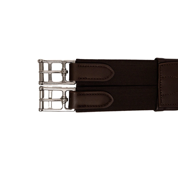 Kentucky anatomiczny popręg Anatomic Stud Girth z fartuchem - brązowy