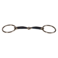 Velari wędzidło Snaffle Loose Ring Single Jointed Sweet Iron 14 mm