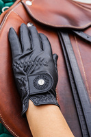 Rękawiczki Kentucky Gloves Grip Glitter - czarne