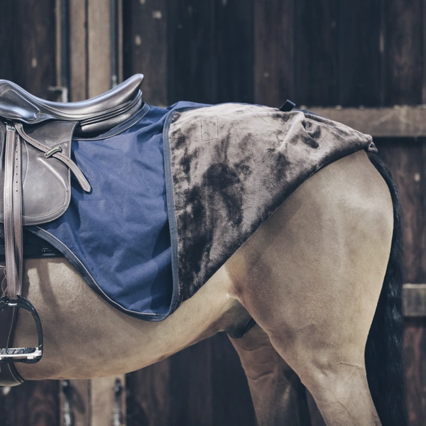 Kentucky półderka do jazdy Riding Rug All Weather 160g - granatowa