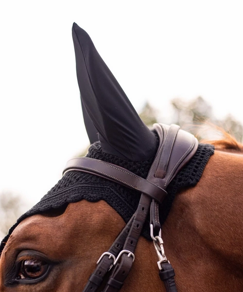 Nauszniki Samshield Flyshield Swarovski - czarne