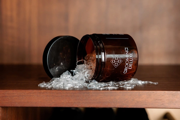 Gumki do grzywy przezroczyste 1500 szt. - Kentucky Grooming Deluxe