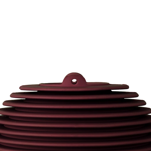 Kentucky Rubber Ball Pro - gumowa kula ochronna do uwiązów i ściany - bordowa