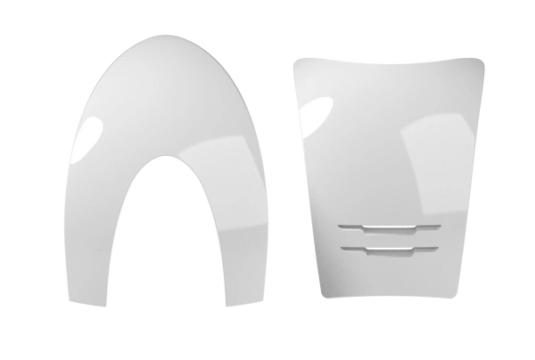 Panele KEP 2.0 Textile Polish White - przód + tył