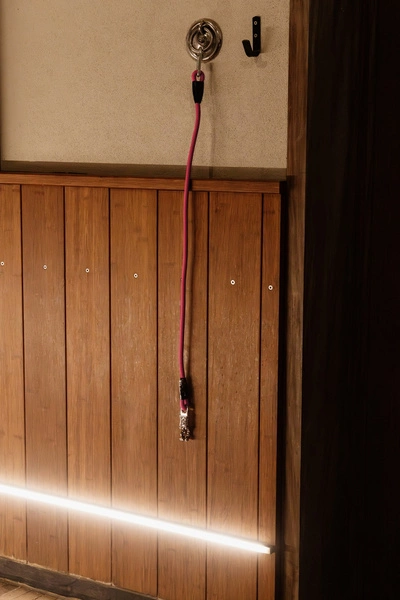 Kentucky Horse Box Lead & Cross Ties Silicone - różowy