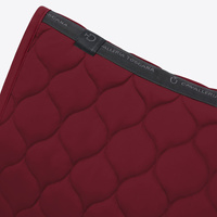Czaprak New Circular Quilted Jersey - bordowy