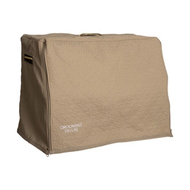 Pokrowiec na dużą skrzynkę na szczotki Show Grooming Box Cover - beżowy - Kentucky Grooming Deluxe