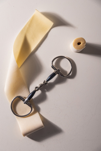 Velari wędzidło Eggbutt Double Jointed Sweet Iron 16 mm