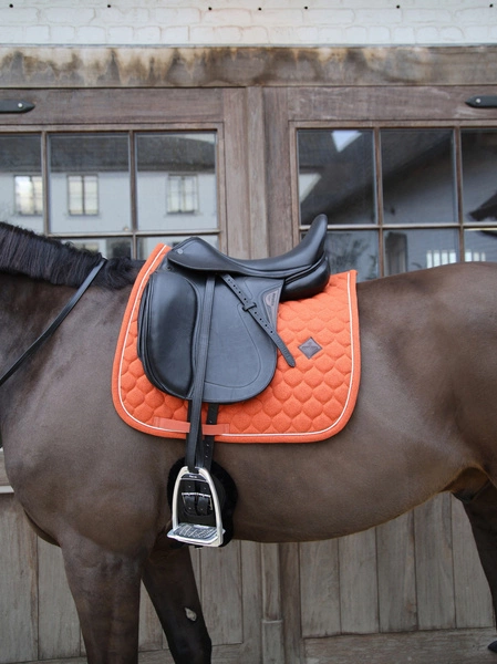 Kentucky czaprak Melange - pomarańczowy