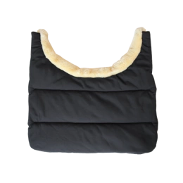 Kentucky ochraniacz na klatkę piersiową BIB Winter z futrem - czarny