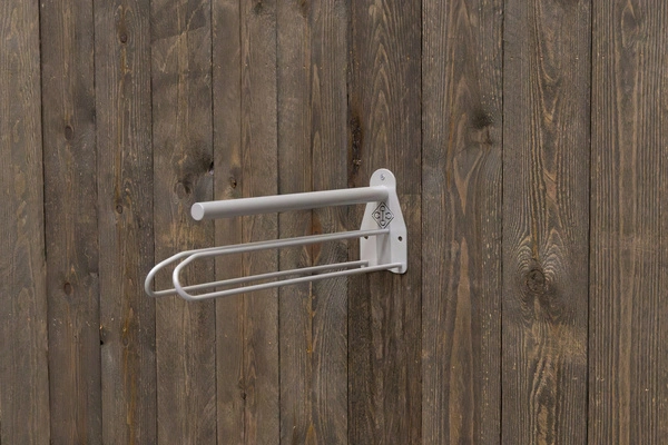 Wieszak na siodło Kentucky - srebrny