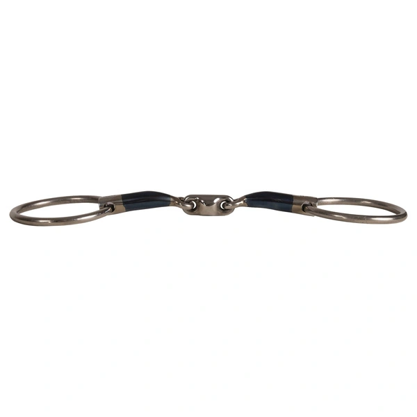 Velari wędzidło Snaffle Double Jointed Loose Ring Sweet Iron 14 mm