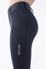 Dziecięce legginsy z wysokim stanem Equiline Cerk - granatowe