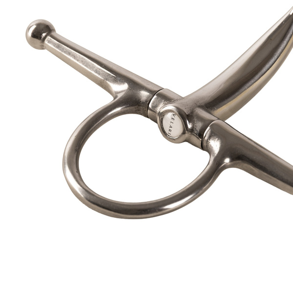 Velari wędzidło Full Cheek Bit Single Jointed Stainless Steel 14 mm