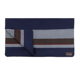 Osuszająca derka Kentucky Heavy Fleece Rug Square Stripes - granatowa