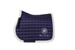 Czaprak Fleur de Lys Classic Premium - granatowo-kremowy