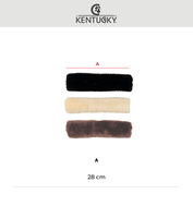 Kentucky futro na nachrapnik/potylicę - czarne