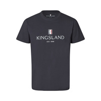 Męska koszulka treningowa Kingsland Classic Logo T-shirt - granatowa