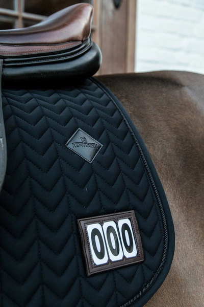 Kentucky czaprak Fishbone Competition Jumping - czarny