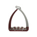 Strzemiona Veredus Vita Stirrup Steel1 - bordowe