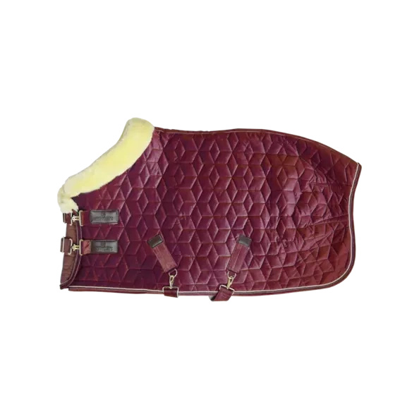 Kentucky derka stajenna Velvet 160g - bordowa