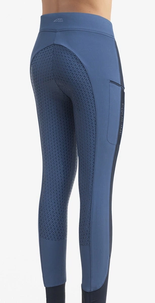 Legginsy z wysokim stanem Equiline Erefh - ciemnoniebieskie