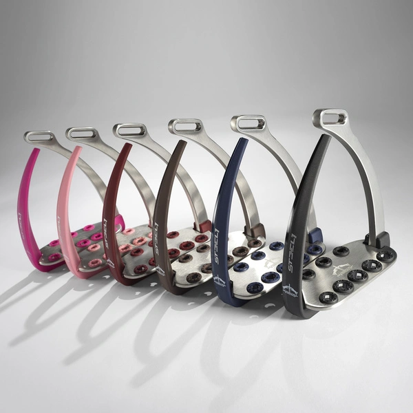 Strzemiona Veredus Vita Stirrup Steel1 - czarne
