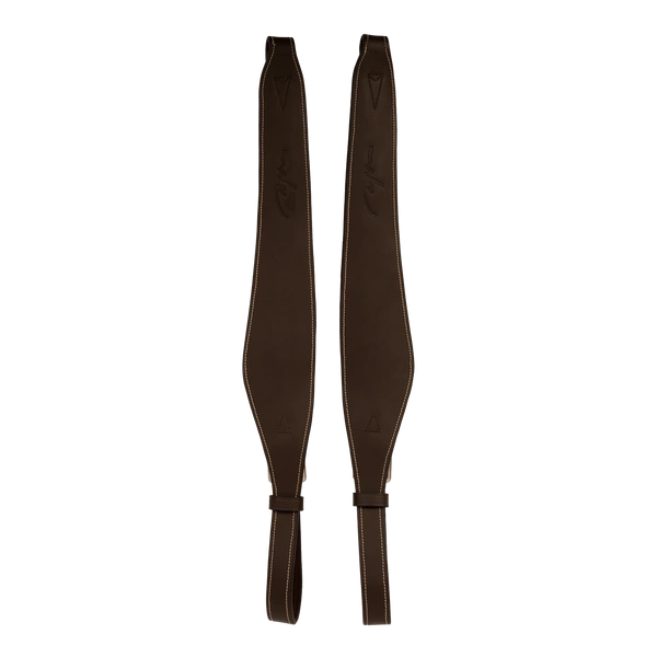 Puśliska Dy'on Leather Stirrup Straps Mono - brąz
