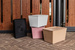 Pudełko na paszę z pokrywką 7 L Kentucky - czarne