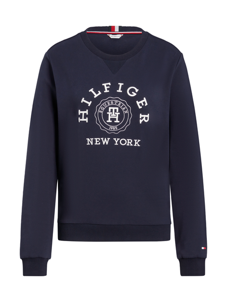 Bluza Tommy Hilfiger Evans Graphic - granatowa