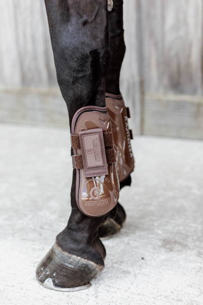 Kentucky ochraniacze Tendon Velcro - brązowe