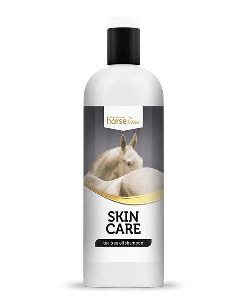 HorseLine PRO Skin Care - szampon leczniczy z olejkiem z drzewa herbacianego 500 ml