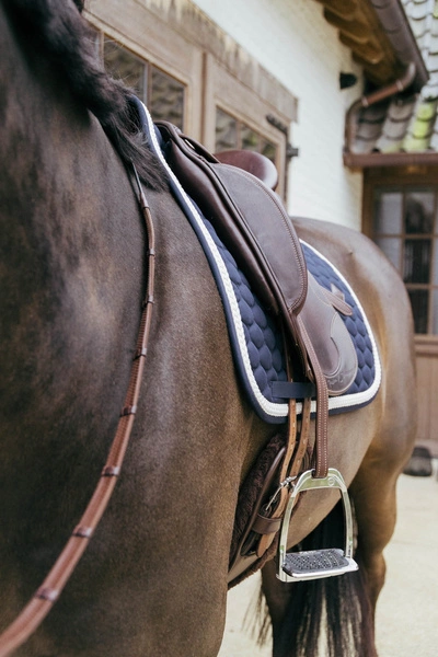 Kentucky czaprak Plaited Cord - granatowy