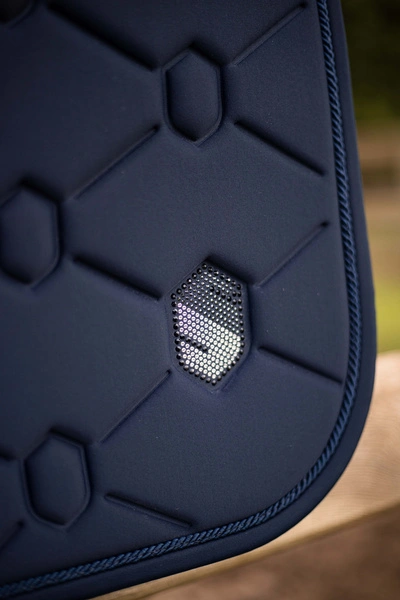 Czaprak Samshield SpineShield Jump Swarovski - granatowy