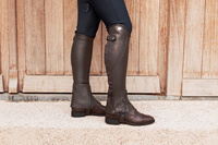 Czapsy Pro Half Chaps Standard Dy'on - brązowe