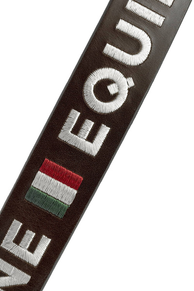Pasek Equiline Ralph - brązowy