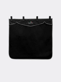 Krótka kurtyna Equiline Wave - czarna