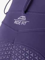 Legginsy z wysokim stanem Equiline Steref - ciemny fiolet