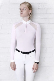 Koszula konkursowa Fleur de Lys Poppy - pudrowy róż