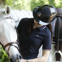 Damska koszulka polo Kingsland Classic - granatowa