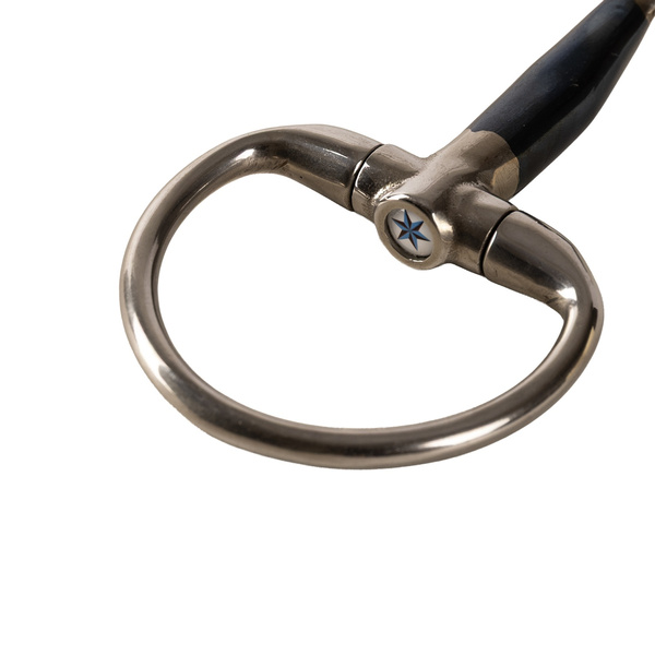 Velari wędzidło Eggbutt Double Jointed Sweet Iron 16 mm