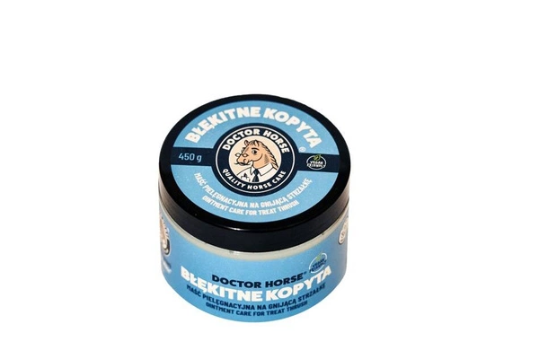 Maść na gnijące strzałki Doctor Horse Błękitne kopyta 450g