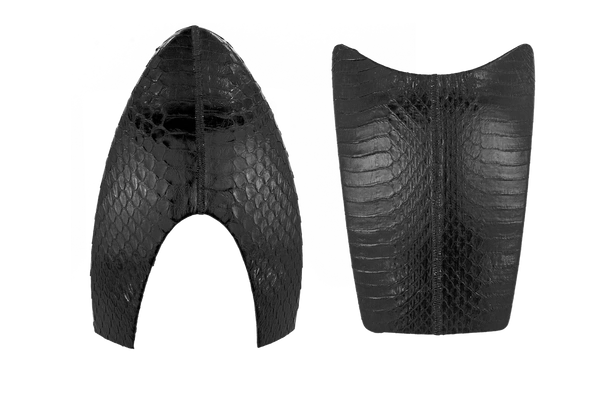 Panele KEP 2.0 Textile Snake Black Matt - przód + tył