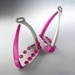 Strzemiona Veredus Vita Stirrup Steel1 - różowe