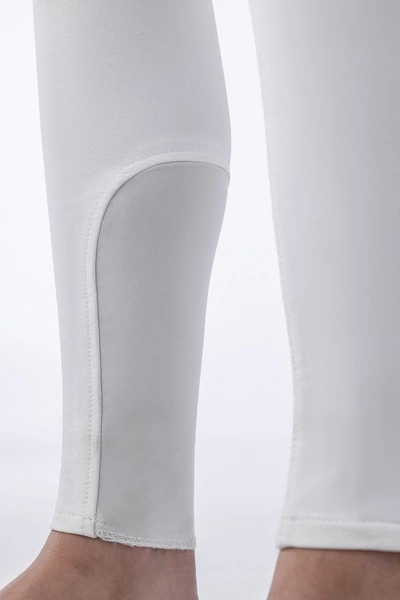 Chłopięce bryczesy Equiline Jhoank - białe